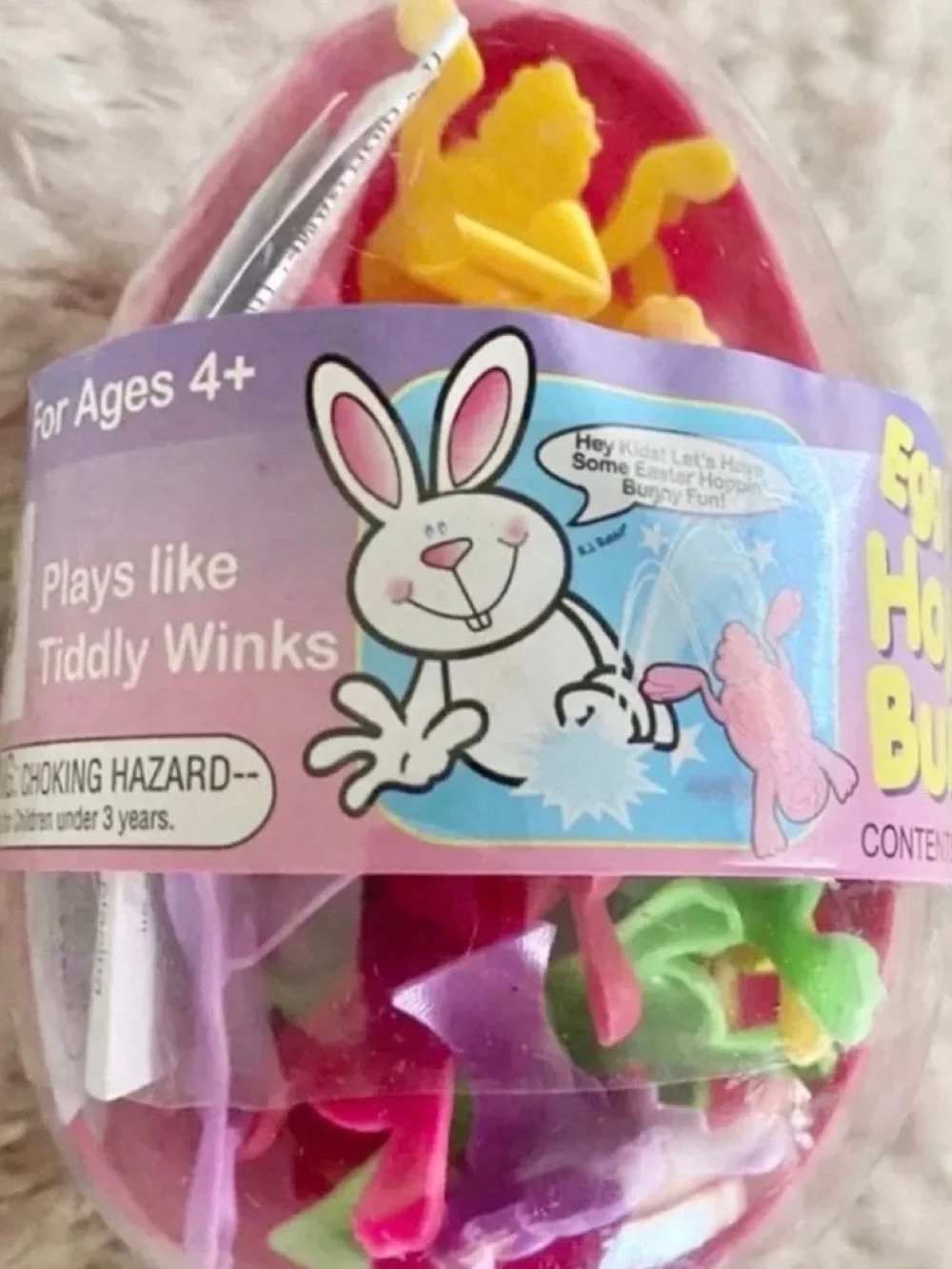💞 New Hopping Bunnies Tiddlywinks Game